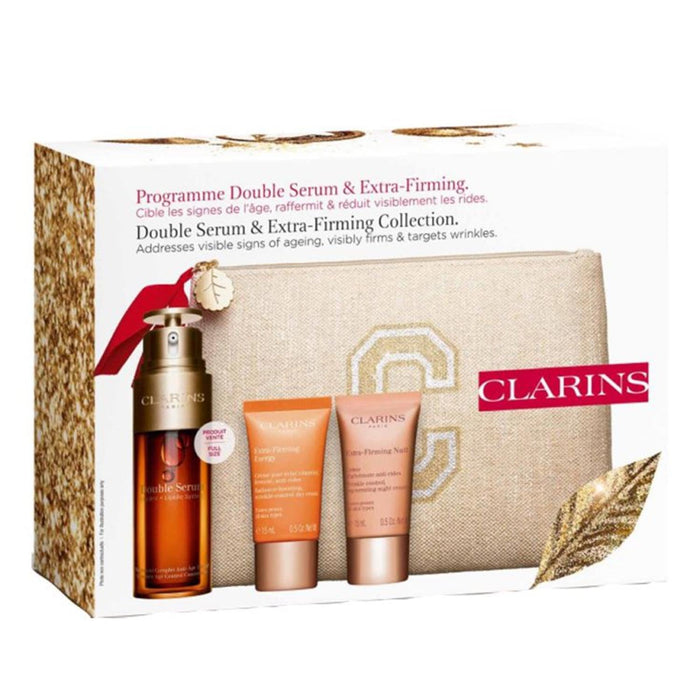 Clarins Double Serum & Extra-Firming Collection - 3 Pcs. Set