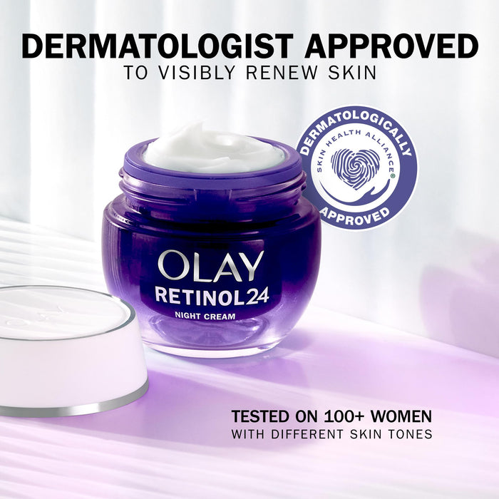 Olay Retinol Face Night Cream - 50ml - Regime Skin Care at MyPerfumeShop by Olay