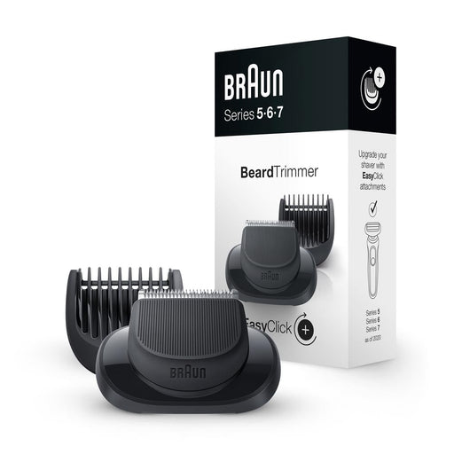 Braun EasyClick Beard Trimmer Attachment for Series 5, 6 and 7 Electric Shaver (New Generation) - Rotary Shavers at MyPerfumeShop by Braun