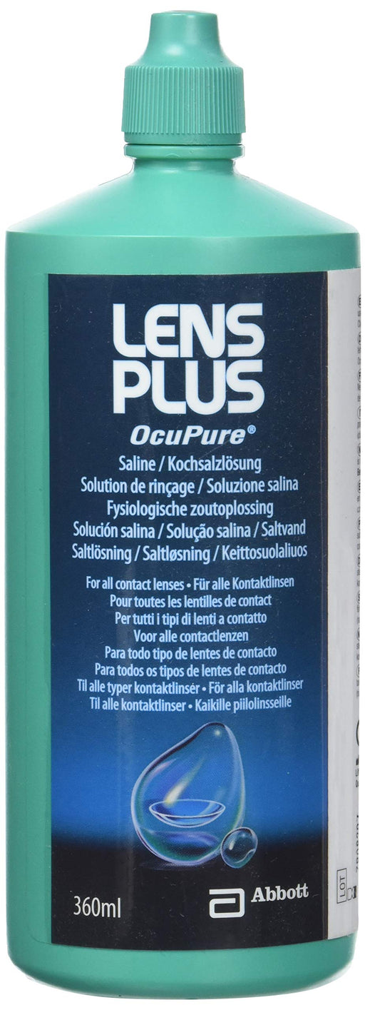 Lens Plus Ocupure For Soft Contact Lens - 360ml - Contact Lense Care at MyPerfumeShop by Amo