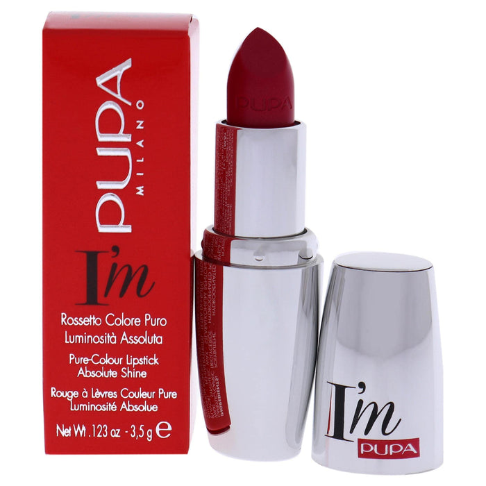 Pupa I'm Pure-Colour 407 Intense Fuchsia Lipstick 3.5g - Lipstick at MyPerfumeShop by Pupa