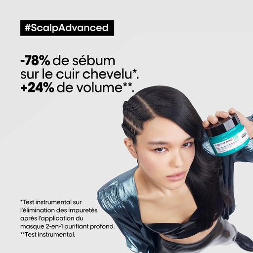 L'Oréal Scalp Advanced Anti-Oiliness 2-In-1 Deep Purifier Clay 250ml - Other Haircare at MyPerfumeShop by L'Oréal