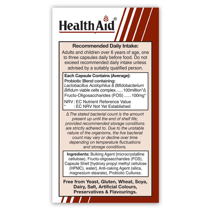 Healthaid Acidophilus Vegicaps x 60 - Other at MyPerfumeShop by Healthaid