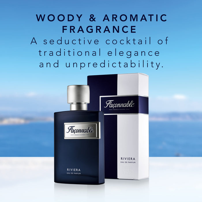 Faconnable Riviera Eau De Parfum 90ml Spray - Perfume & Cologne at MyPerfumeShop by Faconnable