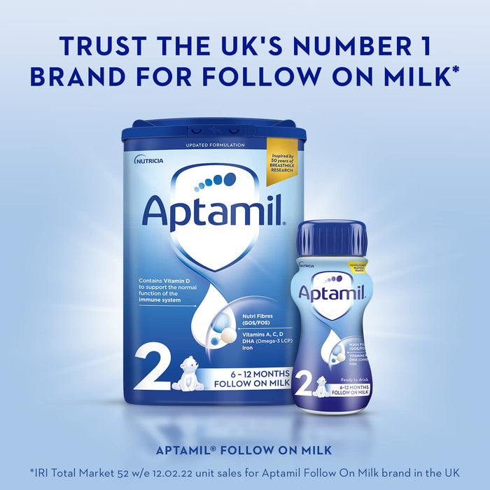 Aptamil Follow On Milk 6-12 Months - 800g - Milk at MyPerfumeShop by Aptamil