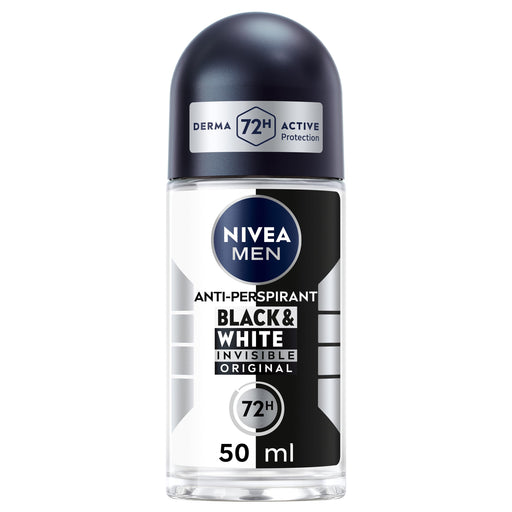 Nivea For Men Black & White Anti-Perspirant Deodorant Roll-On - Personal Hygiene at MyPerfumeShop by Nivea