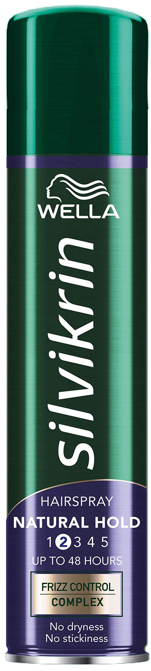 Silvikrin Hairspray Natural Hold - 250ml - Styling at MyPerfumeShop by Wella