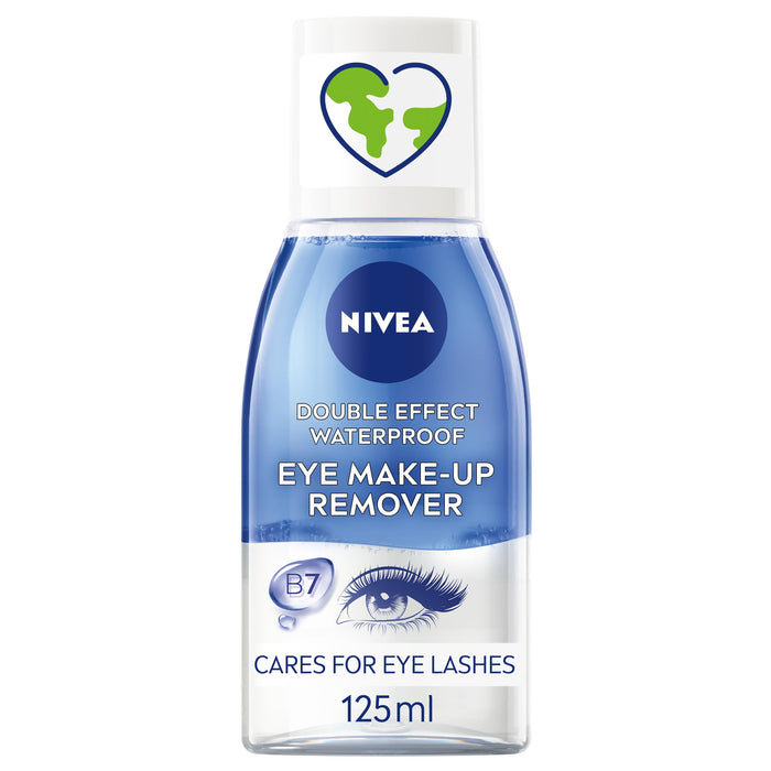 Nivea Visage Double Effect Eye Make-Up Remover - 125ml - Regime Skin Care at MyPerfumeShop by Nivea