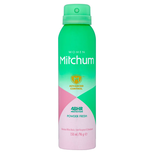 Mitchum Advanced Women Powder Fresh 48HR Protection Anti-Perspirant & Deodorant 150ml - Personal Hygiene at MyPerfumeShop by Mitchum