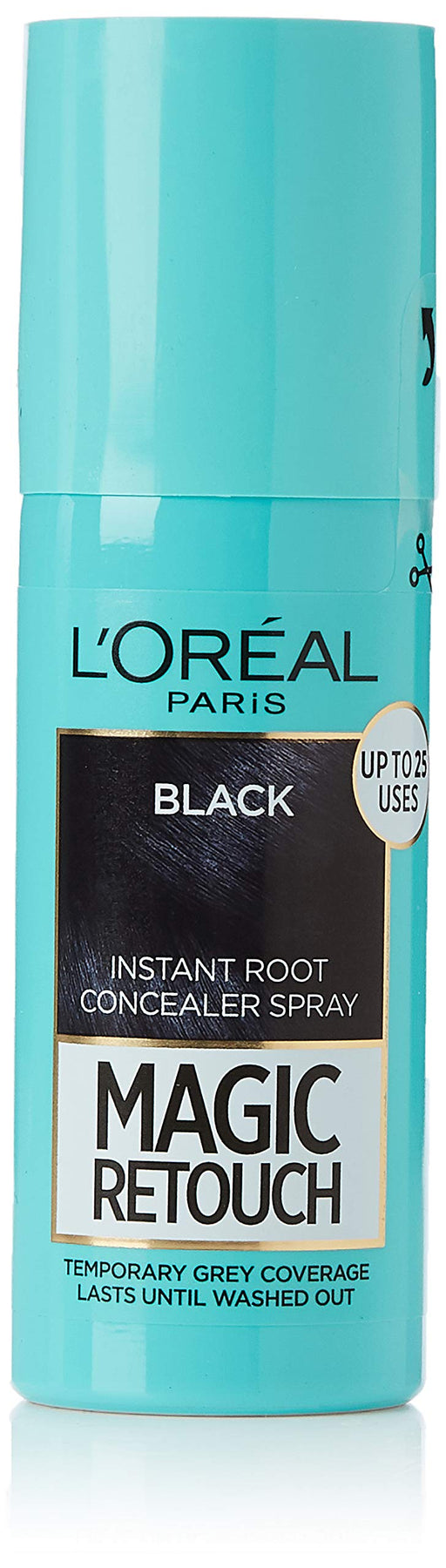 L'Oreal Paris Magic Retouch Spray 1 Black - 75ml - Colourants at MyPerfumeShop by L'Oreal Paris