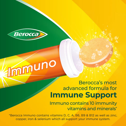 Berocca Immuno Energy & Immune Support 15 Tablets - Adult Multi Vits at MyPerfumeShop by Berocca