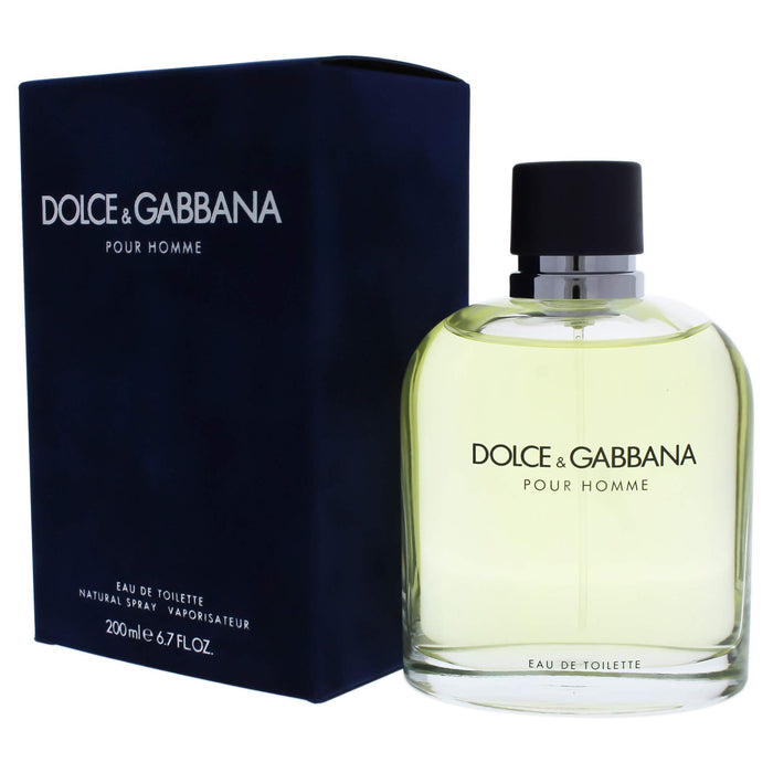 Dolce  Gabbana Pour Homme Eau de Toilette 200ml - Eau De Toilette at MyPerfumeShop by Dolce Gabbana