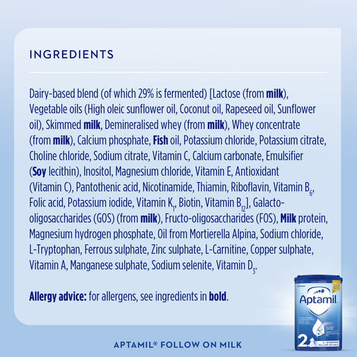 Aptamil Follow On Milk 6-12 Months - 800g - Milk at MyPerfumeShop by Aptamil