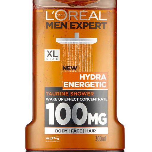 L'Oreal Paris Men Expert Shower Gel Hydra Energetic - 300ml - Personal Hygiene at MyPerfumeShop by L'Oreal Paris