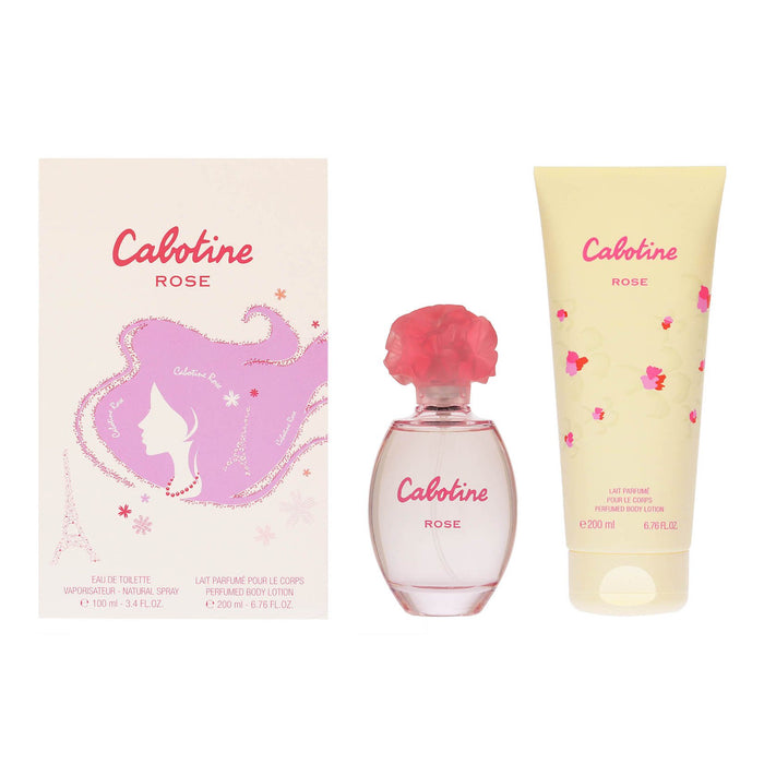 Gres Parfums Cabotine Rose Gift Set 100ml EDT + 200ml Body Lotion - Fragrance at MyPerfumeShop by Gres Parfums