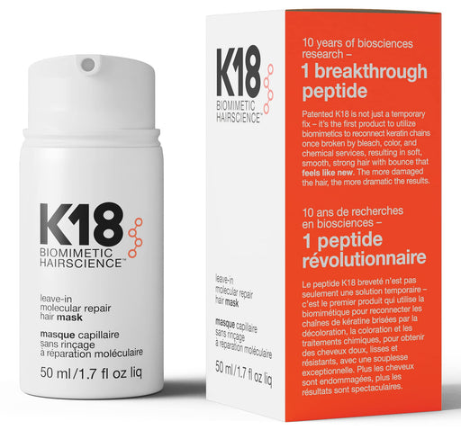 K18 Leave-In Molecular Repair Hair Mask 50ml - Hair Masks at MyPerfumeShop by K18