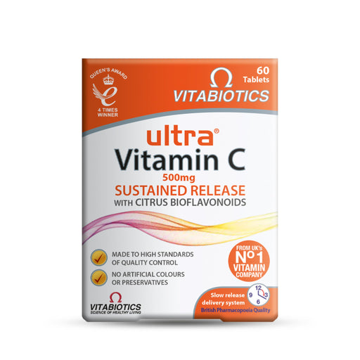 Vitabiotics Ultra Vitamin C 500mg 60 Tablets - Immune Support at MyPerfumeShop by Vitabiotics Ultra