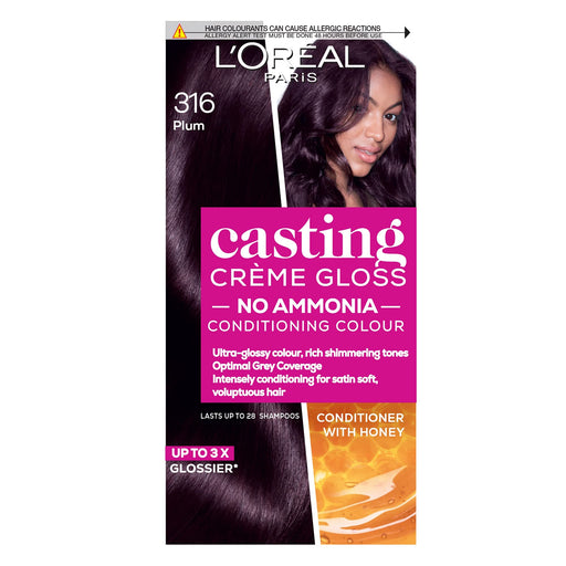 L'Oreal Paris Casting Creme Gloss 316 Plum - Colourants at MyPerfumeShop by L'Oreal Paris