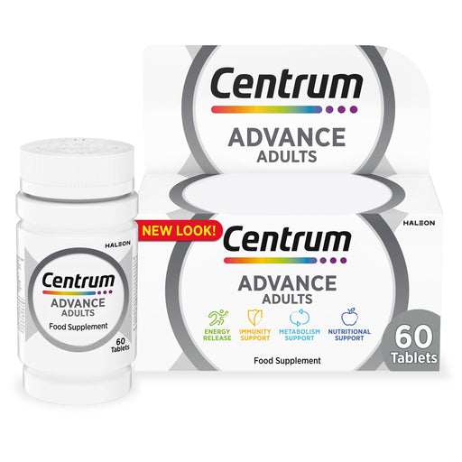 Centrum Advance 60 Tablets - Adult Multi Vits at MyPerfumeShop by Centrum