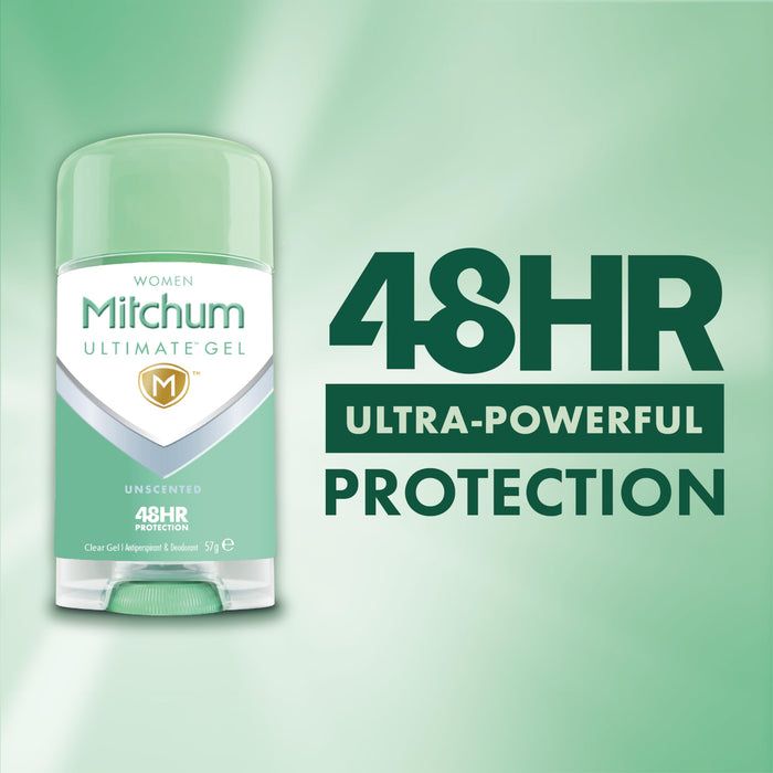 Mitchum Unscented 48Hr Protection Antiperspirant Deodorant Stick 41g for Women - Discontinued at MyPerfumeShop by Mitchum