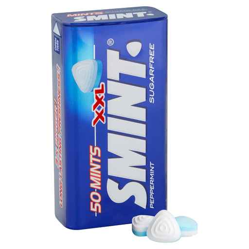 Smint XXL Peppermint Sugar Free Mints Tin x 50 - Confectionary at MyPerfumeShop by Smint