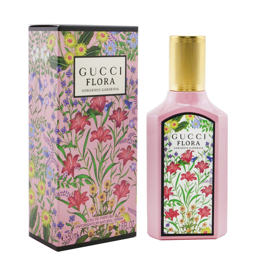 Gucci Flora Gorgeous Gardenia Eau de Parfum 50ml Spray - Eau de Parfum at MyPerfumeShop by Gucci