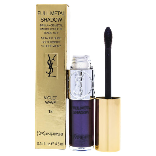 Yves Saint Laurent Full Metal Metallic Shine 18 Violet Xave Liquid Eyebrow 4.5ml - Eyeshadows at MyPerfumeShop by Yves Saint Laurent