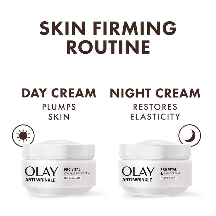 Olay Anti-Wrinkle Mature Skin Night Cream - 50ml - Regime Skin Care at MyPerfumeShop by Olay