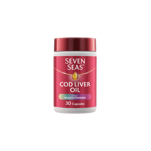 Seven Seas Cod Liver Oil And Multi-Vitamin 30 Capsules - Joint Care at MyPerfumeShop by Seven Seas