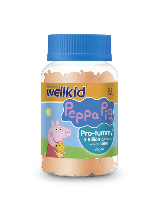 Vitabiotics WellKid Peppa Pig Pro-Tummy Soft Jellies Orange 3-7 Yrs x 30 - Children at MyPerfumeShop by Wellkid