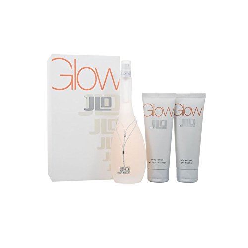 Jennifer Lopez Glow Gift Set 100ml EDT + 75ml Body Lotion + 75ml Shower Gel - Bath & Shower at MyPerfumeShop by Jennifer Lopez