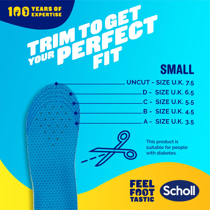 Scholl Gel Activ Casual Insoles Small 3.5-7.5 2 Pack - Foot Care at MyPerfumeShop by Scholl