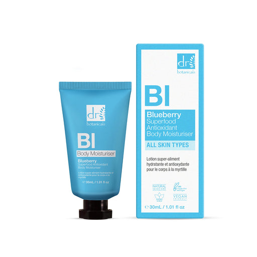 Dr Botanicals BI Blueberry Superfood Antioxidant Body Moisturiser 30ml - Body Moisturisers at MyPerfumeShop by Dr. Botanicals