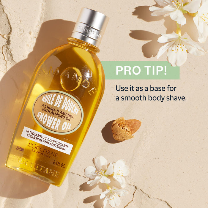 L'Occitane Almond Shower Oil 500ml - Bath & Body at MyPerfumeShop by L'Occitane en Provence