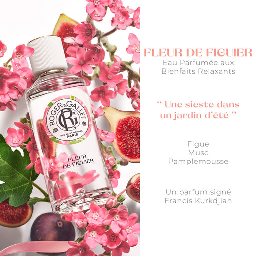 Roger & Gallet Fleur de Figuier Wellbeing Fragrant Water 100ml Spray - Fragrance at MyPerfumeShop by Roger & Gallet