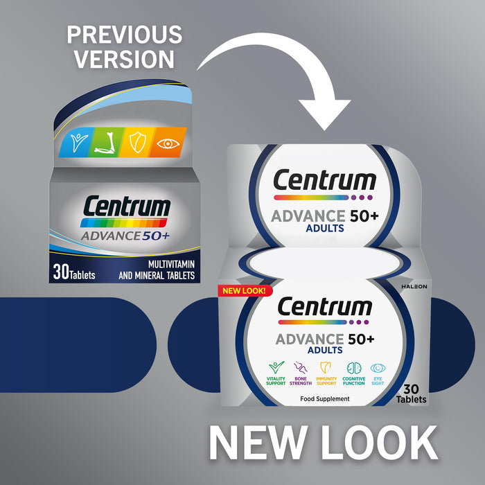 Centrum Advance 30 Tablets - 50+ at MyPerfumeShop by Centrum