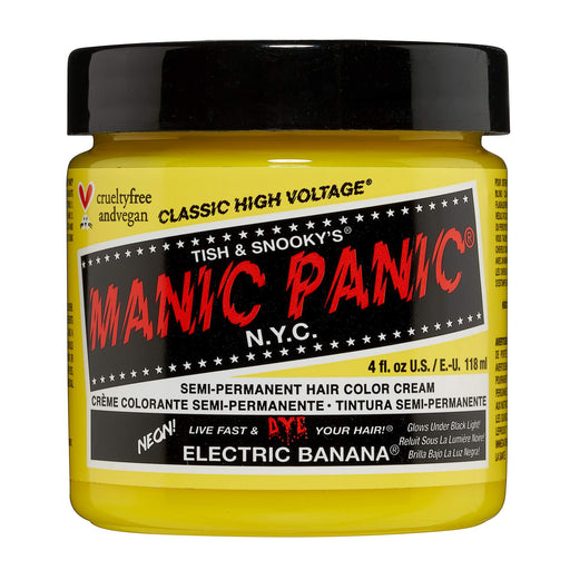 Manic Panic High Voltage Classic Semi-Permanent Hair Colour 118ml - Electric Banana - Hair Colourant at MyPerfumeShop by Manic Panic