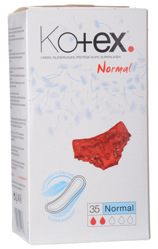 Kotex Pantliners Normal Breathable x 35 - Sanitary Towels at MyPerfumeShop by Kotex