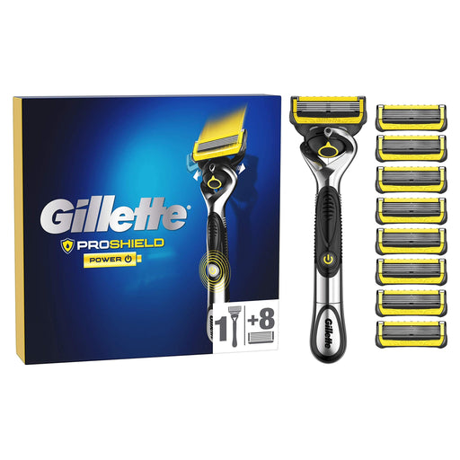 Gillette Fusion ProShield Power Razor, 8 Blades - Razors at MyPerfumeShop by Gillette