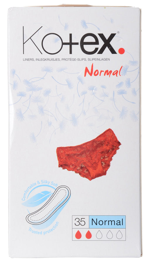 Kotex Pantliners Normal Breathable x 35 - Sanitary Towels at MyPerfumeShop by Kotex