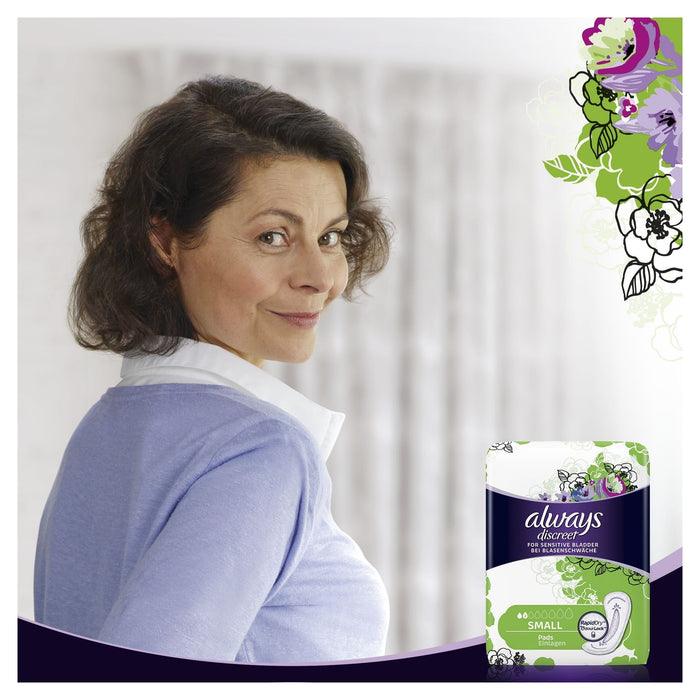 Always Discreet Small Pads x 20 - Incontinance Pads at MyPerfumeShop by Always