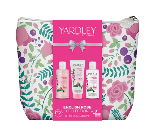 Yardley English Rose Bath & Body Set with Bag - Sets at MyPerfumeShop by Yardley