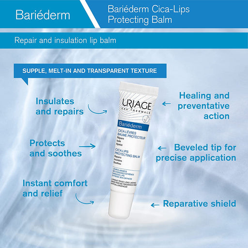 Uriage Bariederm Cica-lips Protecting Balm 0.5 Oz. - Cosmetics at MyPerfumeShop by Uriage