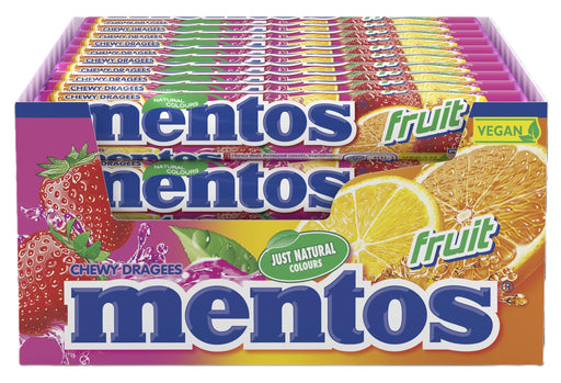 Mentos Fruit Roll 40 Pack - Confectionary at MyPerfumeShop by Mentos