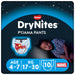 Huggies Drynites Pyjama Pants Carry Pack 4-7 Boy x 10 - Night Time at MyPerfumeShop by Drynites