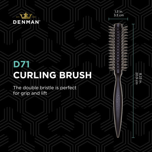 Denman Curling Brush D71 - Black - Haircare at MyPerfumeShop by Denman