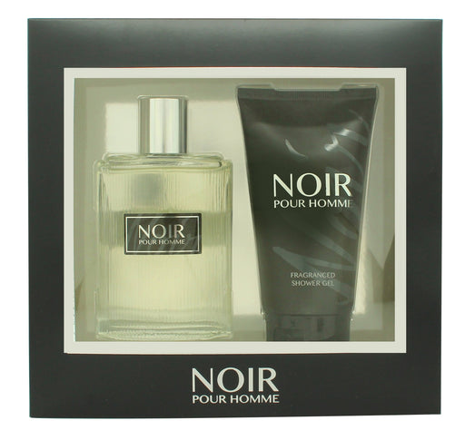 Prism Noir Pour Homme 2 Piece Gift Set: Eau De Toilette 100ml - Shower Gel 150ml - Men at MyPerfumeShop by Prism