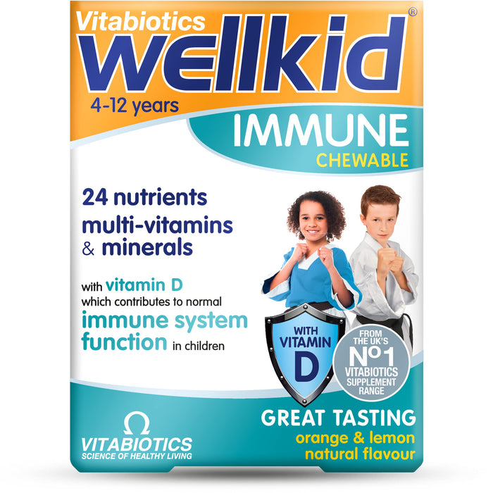 Vitabiotics Wellkid Immune 30 Tablets - Children at MyPerfumeShop by Wellkid