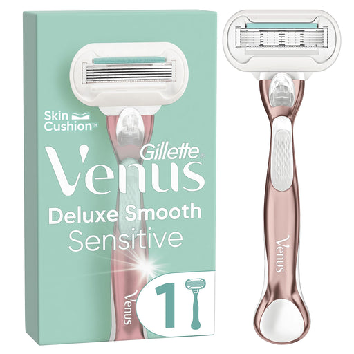 Venus Deluxe Smth Sensi RoseG Razor - Razors at MyPerfumeShop by Gillette