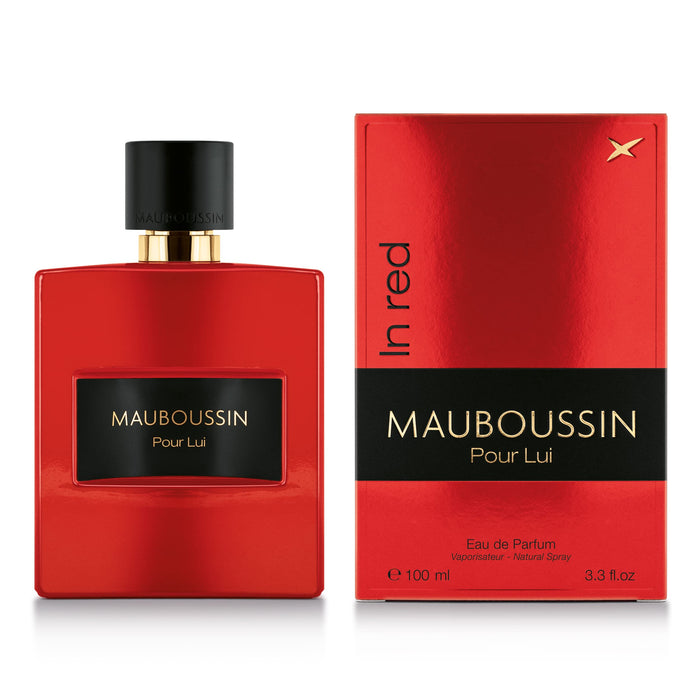 Mauboussin Pour Lui in Red Eau de Parfum 100ml Spray - Beauty at MyPerfumeShop by Mauboussin